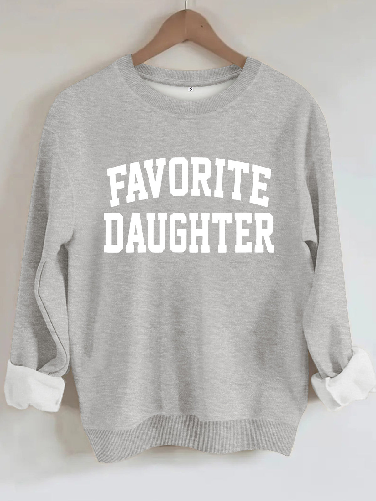 Long sleeved fleece hoodie