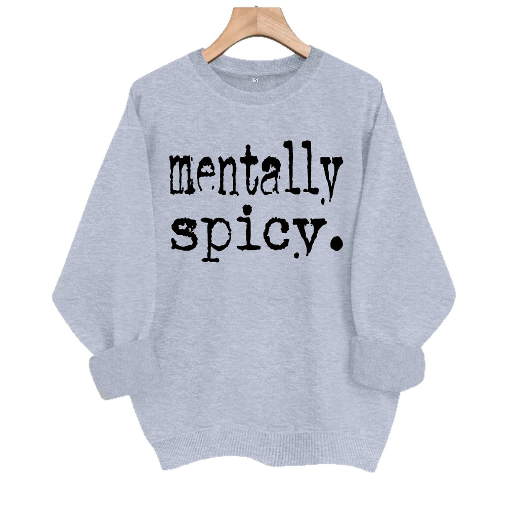 Round neck fleece hoodie
