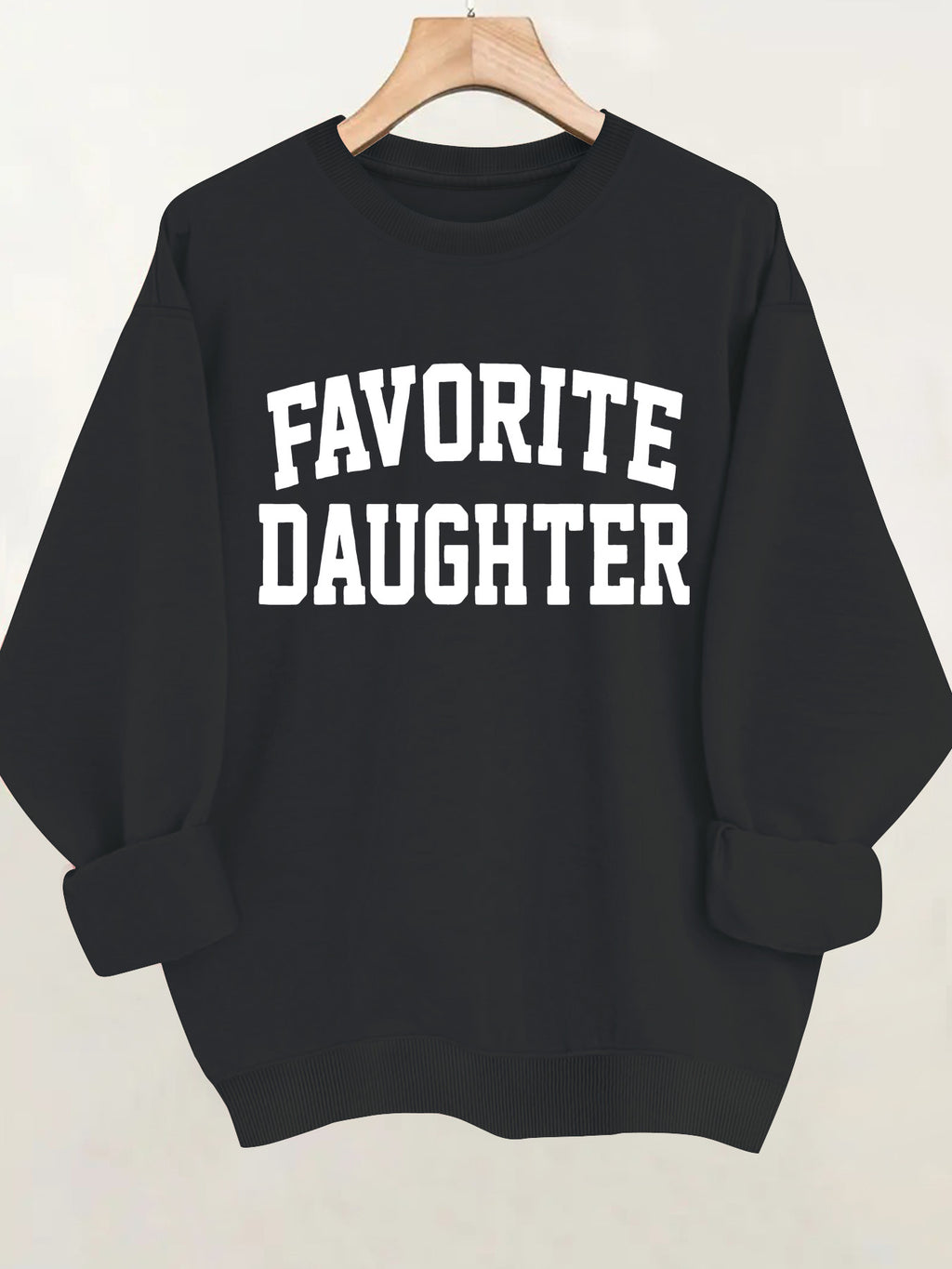 Long sleeved fleece hoodie