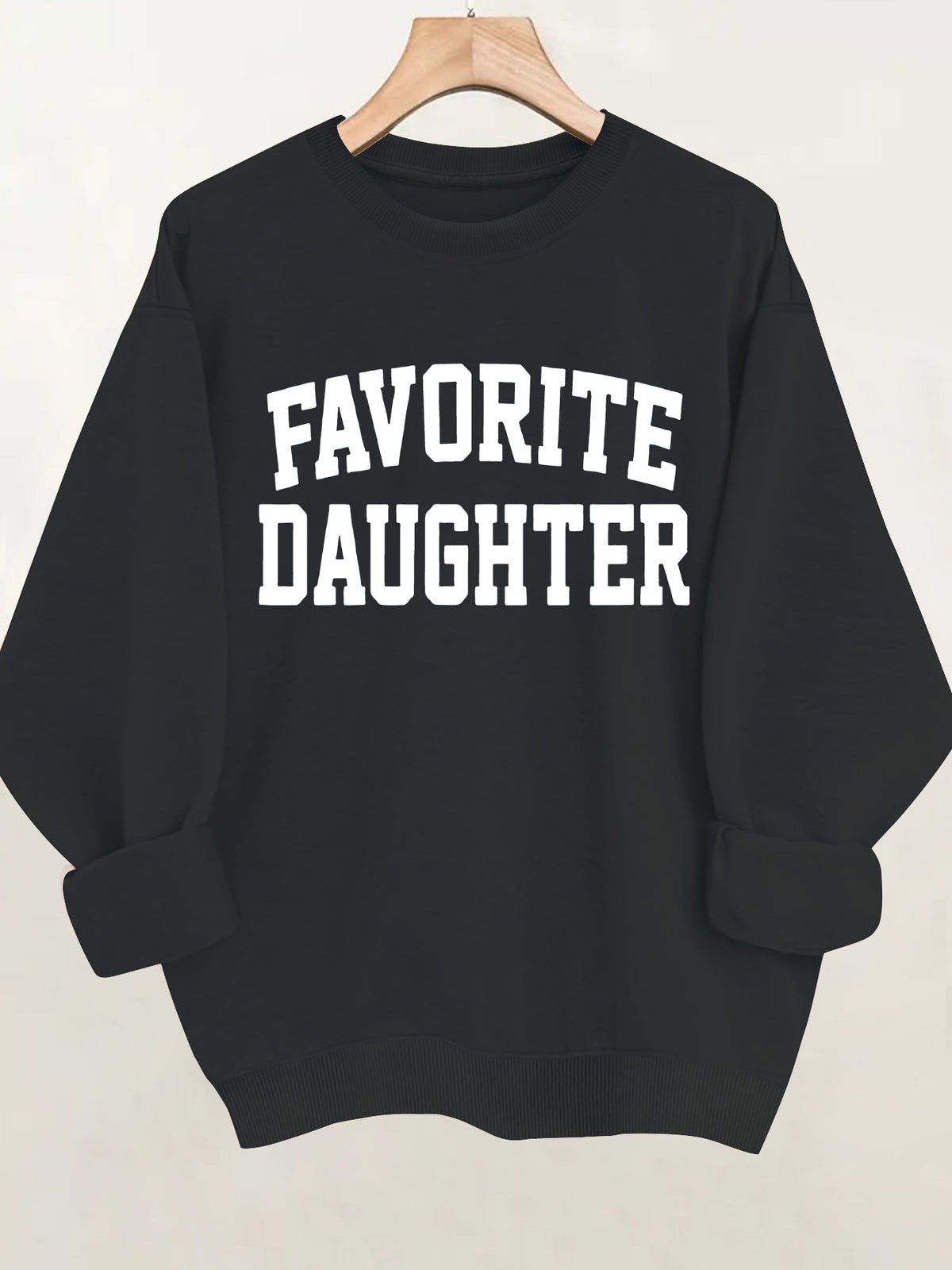 Long sleeved fleece hoodie