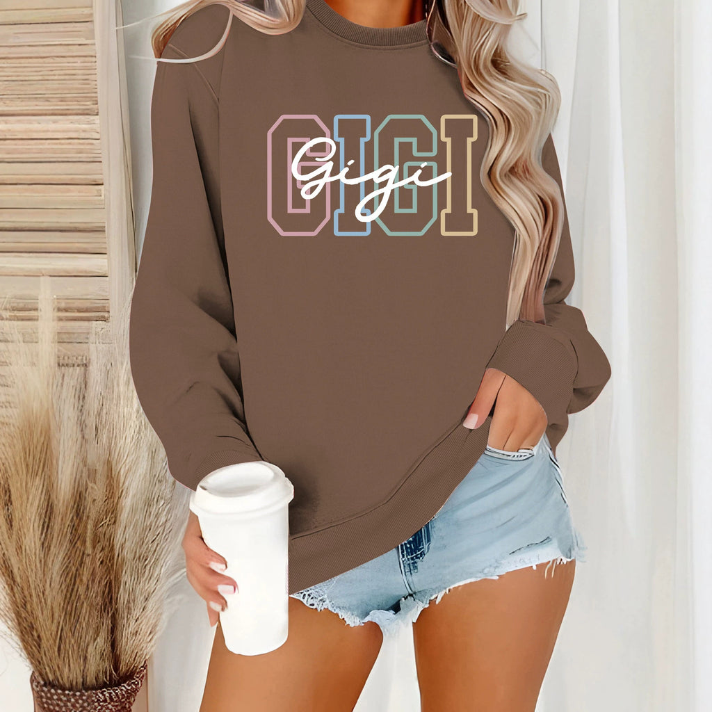 Round neck fleece hoodie