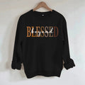 Loose velvet sweatshirt