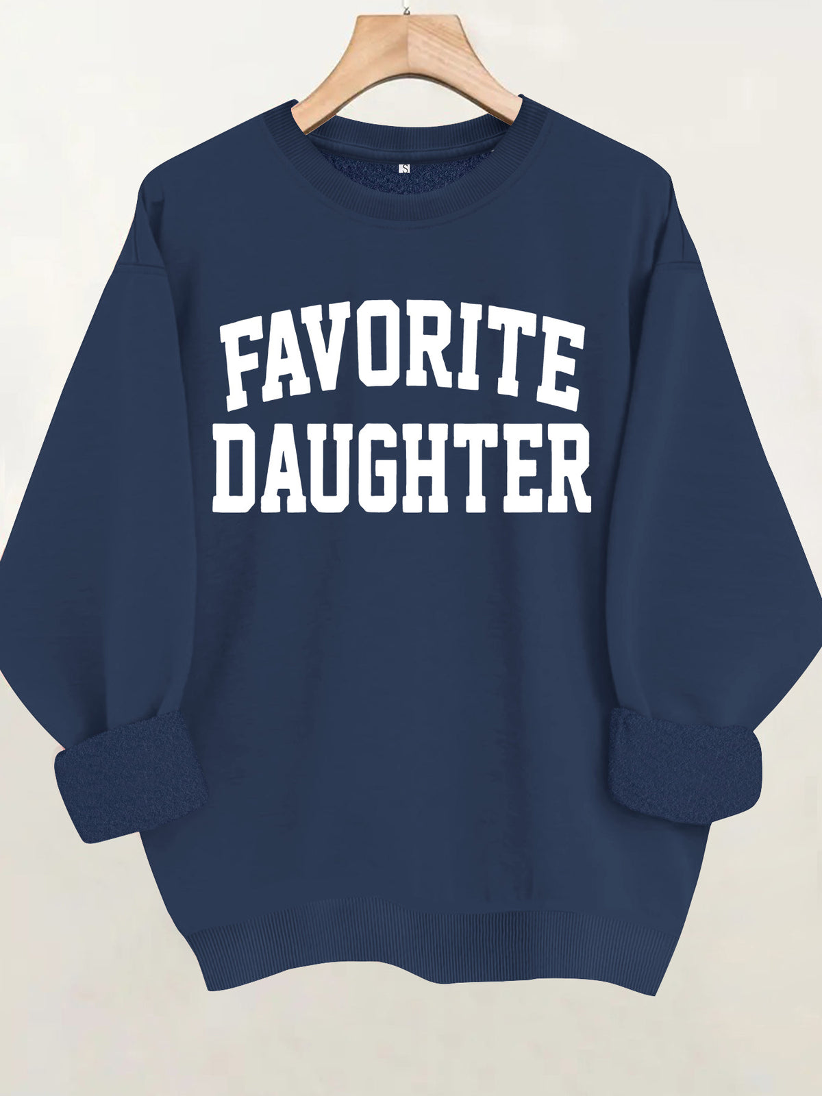 Long sleeved fleece hoodie