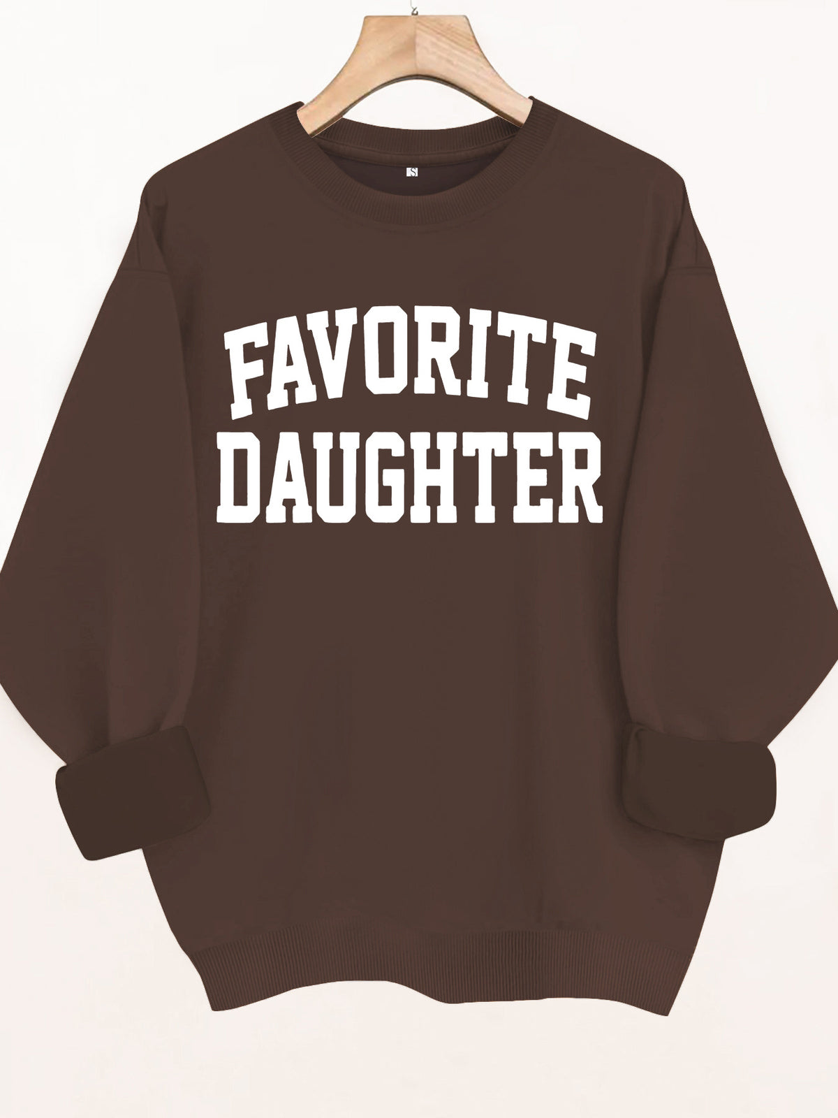Long sleeved fleece hoodie